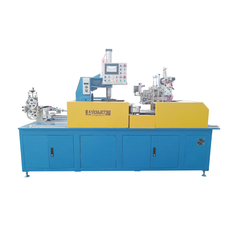 Máquina de enrolamento e embalagem totalmente automática