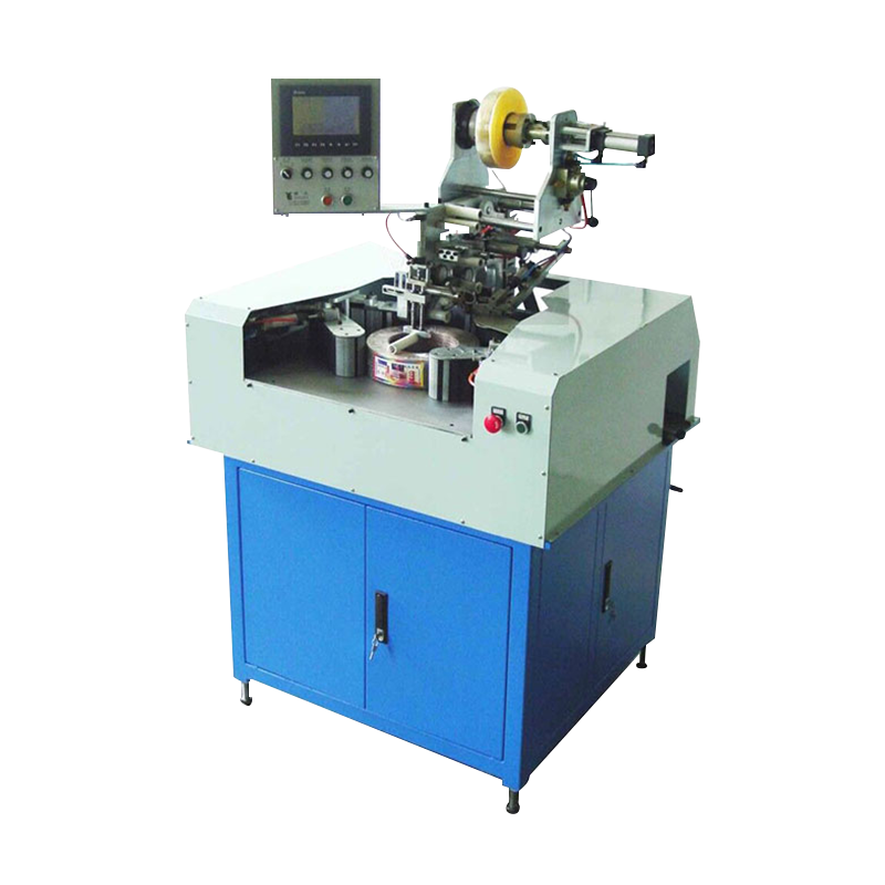 Máquina de embalagem automática para objetos circulares